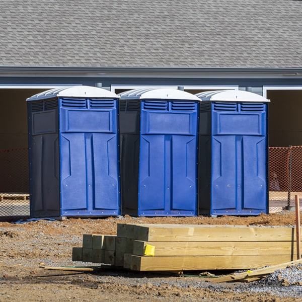 can i customize the exterior of the portable toilets with my event logo or branding in North Middleton